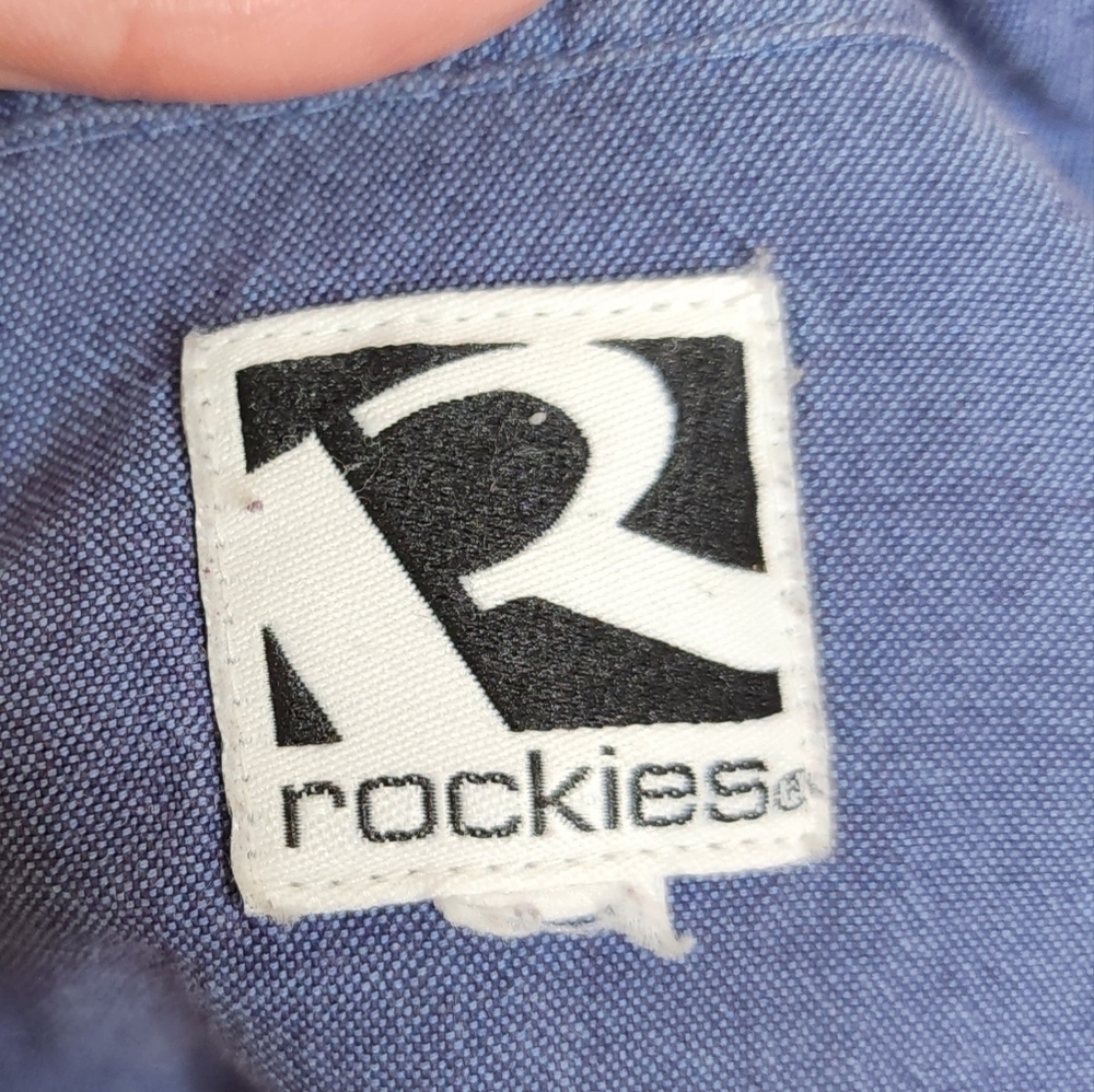 Vintage Rockies Custom Embroidered Celestial Solar System Button Down Top - Picture 4 of 6